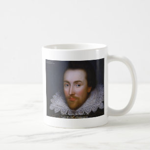 Caneca De Café Shakespeare "Assim Nós Somos" Presentes e Camiseta