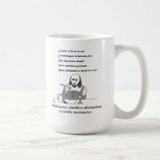 Caneca De Café Shakespeare considera o limerick