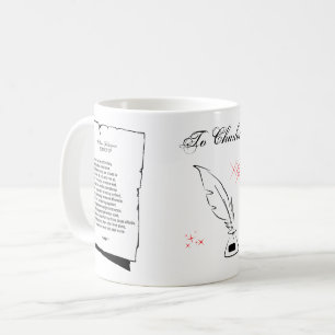 Caneca De Café Shakespeare Sonnet 105
