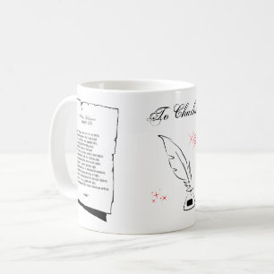 Caneca De Café Shakespeare Sonnet 113
