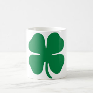 Caneca De Café Shamrock irlandês