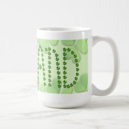 Caneca De Café Shamrocks Irlanda