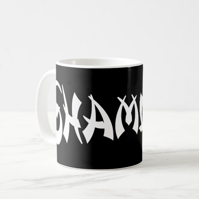 CANECA DE CAFÉ SHAMURAI (Frente Esquerda)