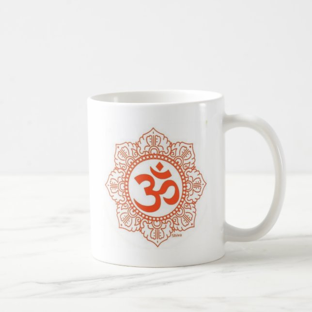 Caneca De Café shanti do OM (Direita)