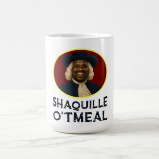Caneca De Café Shaquille Oatlight Engraçado Meme