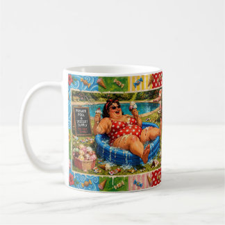 Caneca De Café Sharing Is Highly Overrated - Self Denial Cartoon