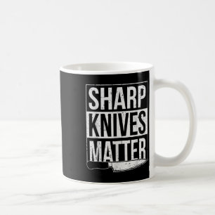 Caneca De Café Sharp Knives , Cook Funny Culinário Chef Engraçado