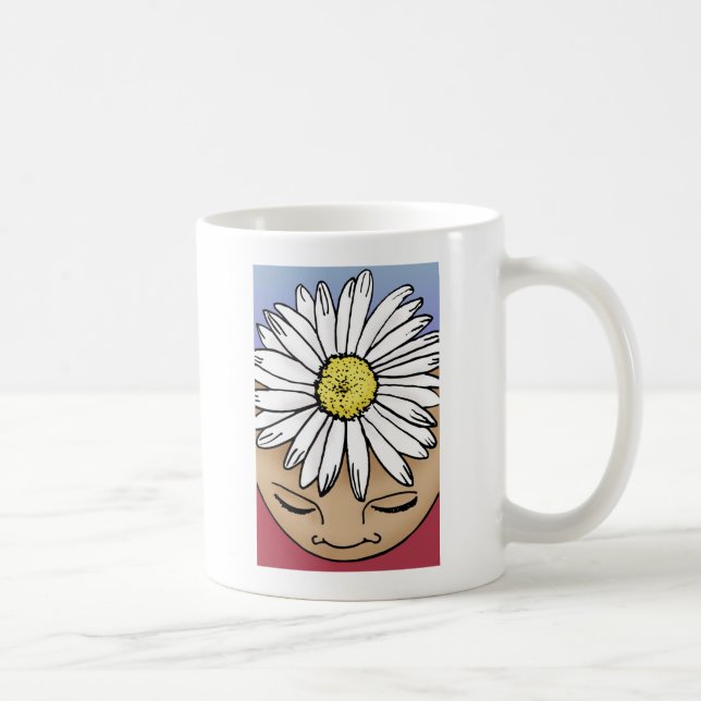 Caneca De Café Shasta Daisy (Direita)
