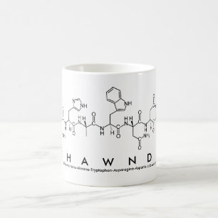 Caneca De Café Shawnda peptide mug