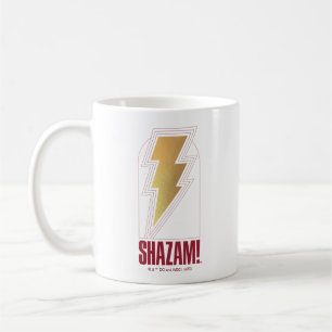Caneca De Café SHAZAM! Fury of the Gods Crachá de raio