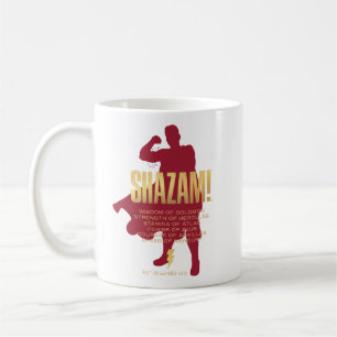 Caneca De Café SHAZAM! Fury of the Gods Silhueta flexível