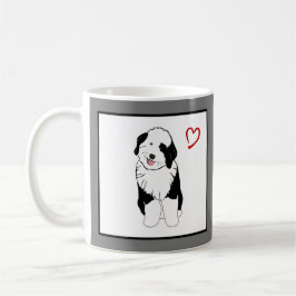 Caneca De Café Sheepadoodle Mug