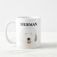Sheepdog Antigo Personalizado em Inglês