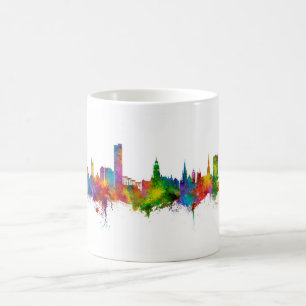 Caneca De Café Sheffield England Skyline