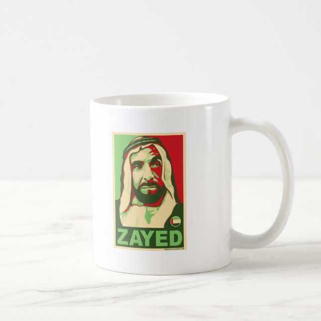 Caneca De Café Sheikh Zayed Produto (Direita)