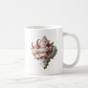 Caneca De Café Shell cor-de-rosa