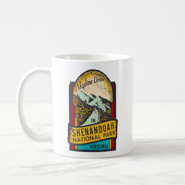 Caneca De Café Shenandoah National Park Mug (Esquerda)