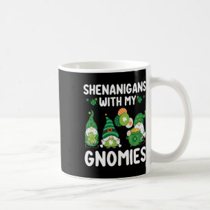 Caneca De Café Shenanigans Com Meus Gnomos Felizes São Patricinho