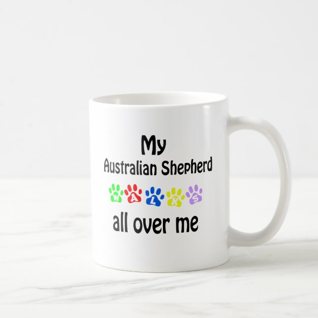 Caneca De Café Shepherd Walks Design (Direita)