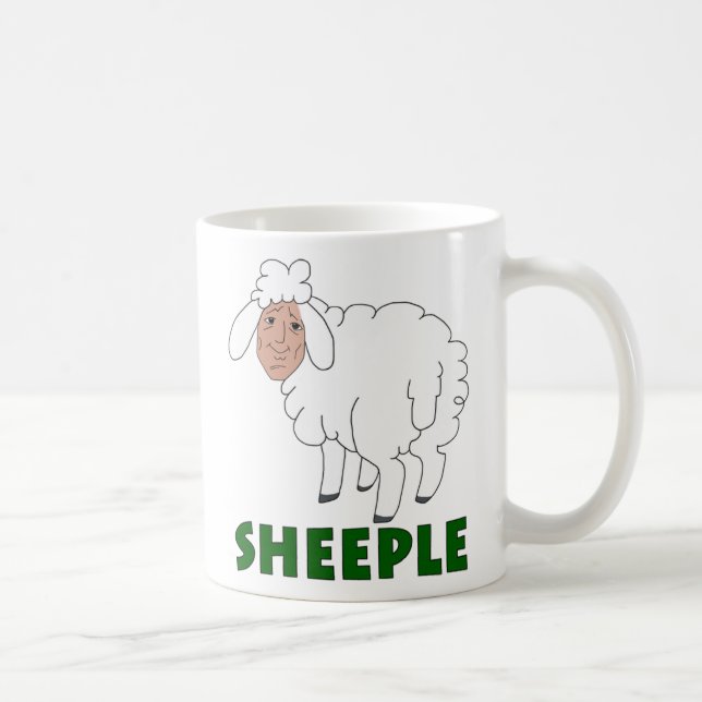 Caneca De Café Sheple Mug (Direita)