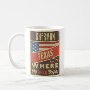 Caneca De Café Sherman Texas