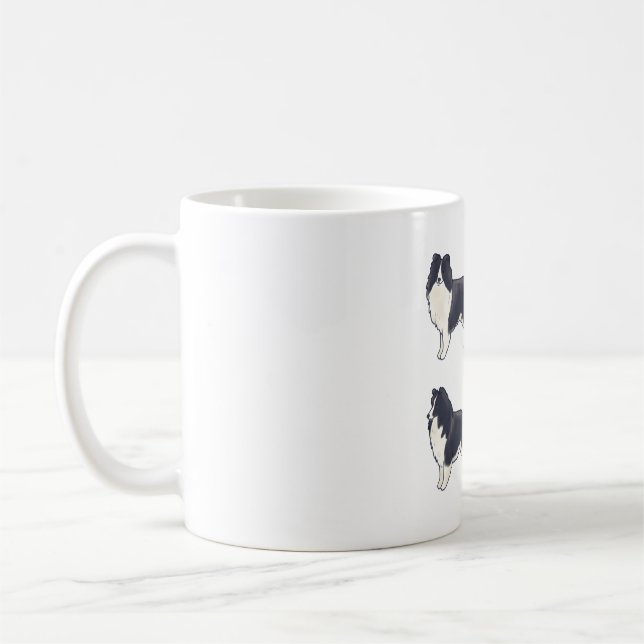 Caneca De Café Shetland sheepdog Magic (Esquerda)