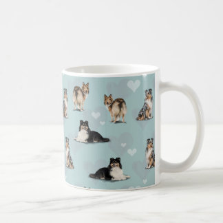 Caneca De Café Shetland Sheepdog Sheltions