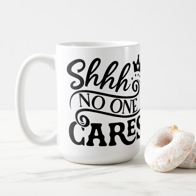 Caneca De Café Shhhnhnhnhnhnhnhnhnhnhnhnhnhnhnhnhnhnhnhnhnhnhnhnh (Com Donut)