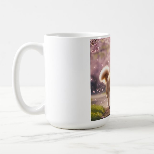 Caneca De Café Shiba Inu Coffee Mug (Esquerda)