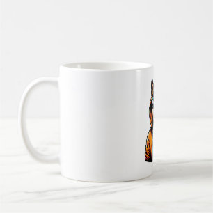 Caneca De Café Shiba Inu de capuz streetwear