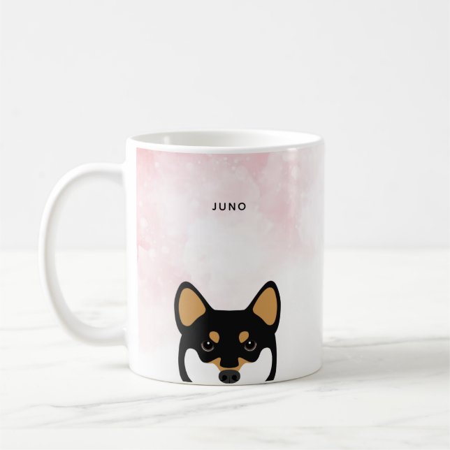 Caneca De Café Shiba Inu Mugs (Esquerda)