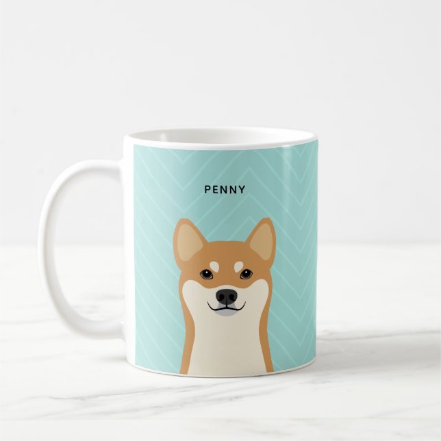 Caneca De Café Shiba Inu Mugs (Esquerda)