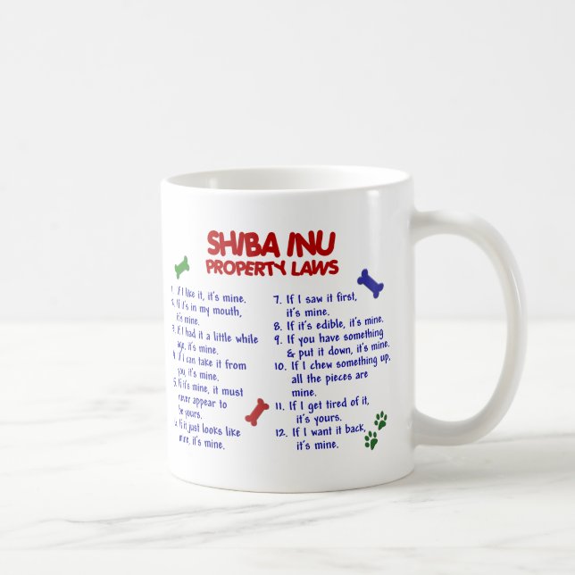 CANECA DE CAFÉ SHIBA INU PL2 (Direita)