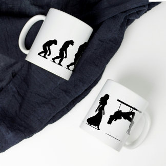 Caneca De Café Shibari de evolução