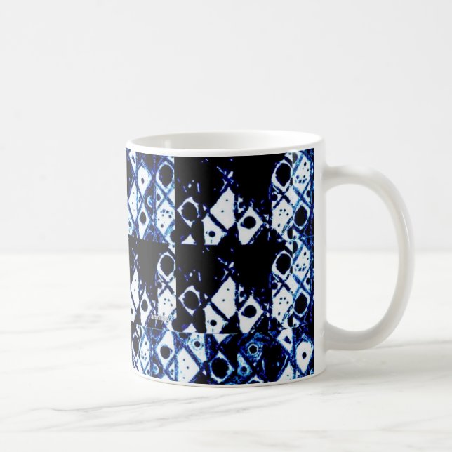 Caneca De Café Shibori inspirou Mug (Direita)