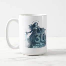 Caneca De Café Shieldmaiden de 30: Legendário Aniversário Mug