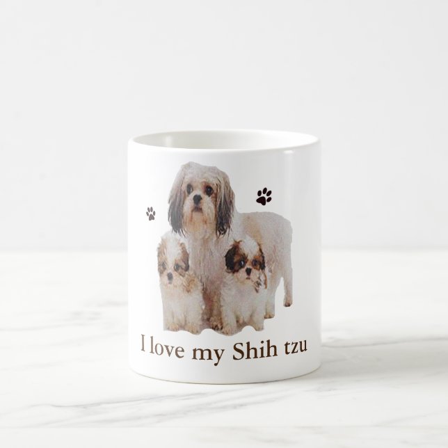 Caneca De Café Shih-tsu (Centro)