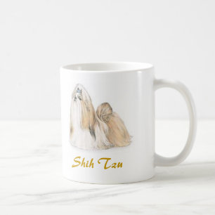 Caneca De Café Shih Tzu, amante do cão abundante!