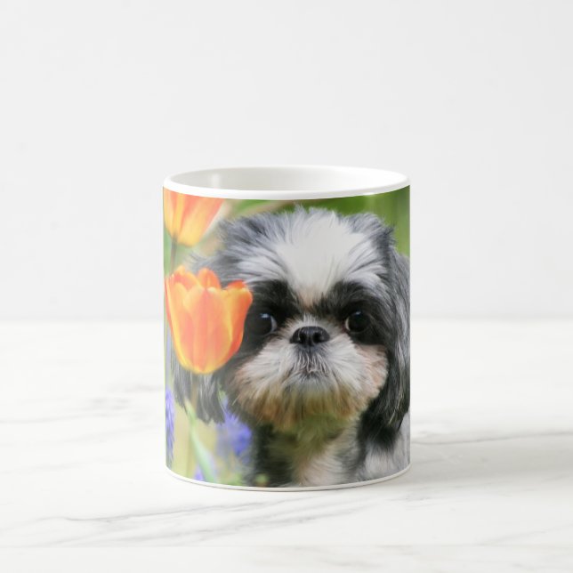Caneca De Café Shih Tzu Girl Classic Mug (Centro)