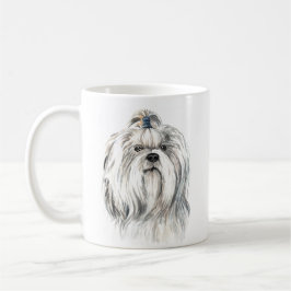 Caneca De Café Shih Tzu Personalizado