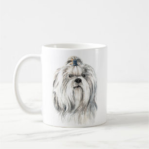 Caneca De Café Shih Tzu Personalizado