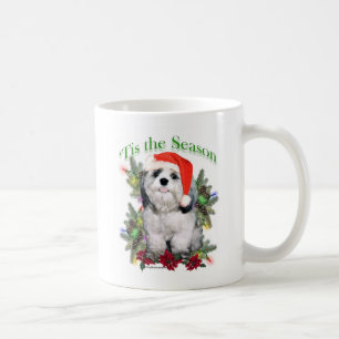 Caneca De Café Shih Tzu 'Tis the Season