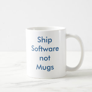 Caneca De Café ShipSoftwarenotMugs