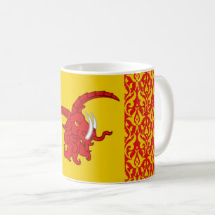 Caneca De Café Shire de Danescomb Populace Crachá Coffee Mug
