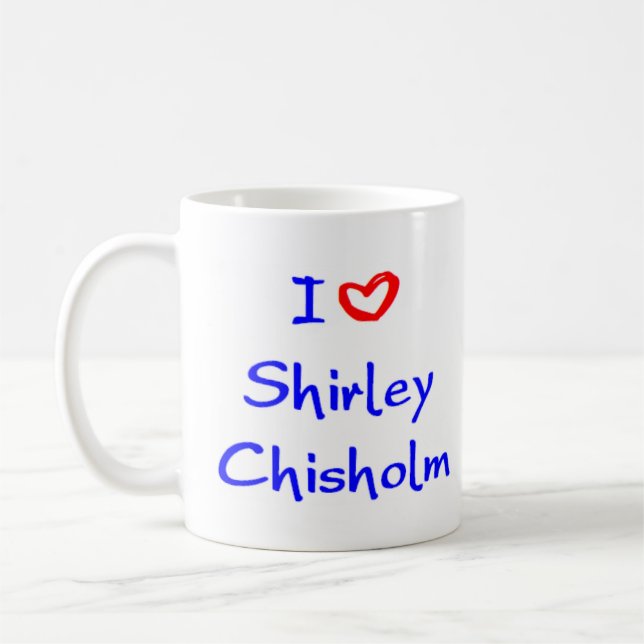 Caneca De Café shirley chisholm (Esquerda)