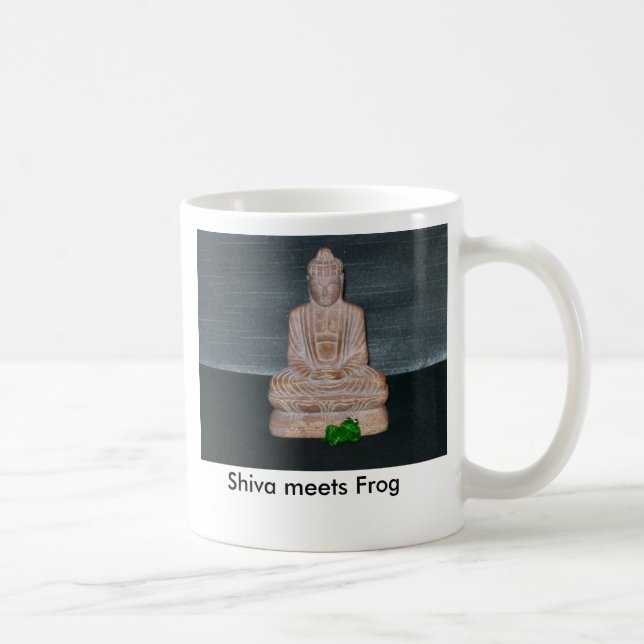 Caneca De Café Shiva encontra o sapo (Direita)