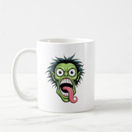 Caneca De Café Shock Scream Monster Halloween