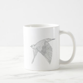 Caneca De Café Shoebill and bluebird