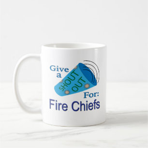 Caneca De Café Shout for Fire Chiefs