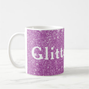 Caneca De Café Show de Menina Brilho Rosa Mostre Seus Brilhos